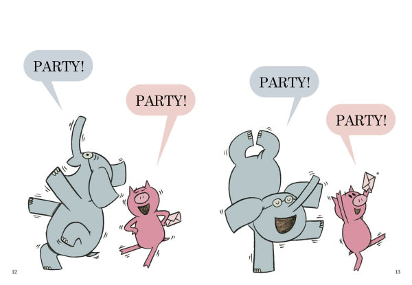 I Am Invited to a Party! (Elephant and Piggie Series)