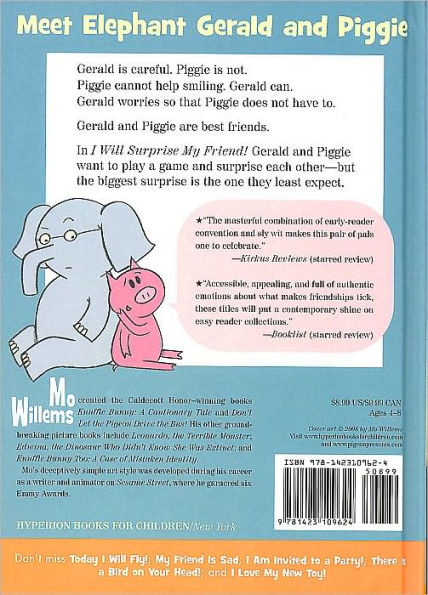 I Love My New Toy! (Elephant and Piggie Series)