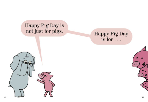 Happy Pig Day! (Elephant and Piggie Series)