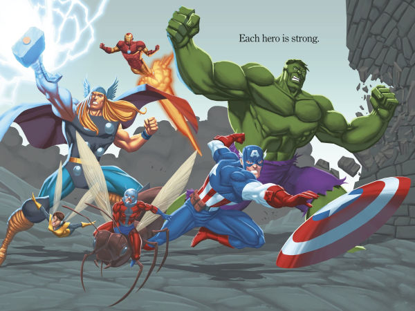 These Are The Avengers (World of Reading Series: Level 1)