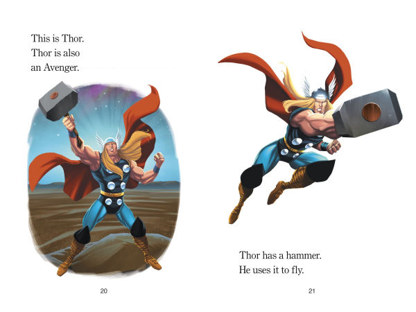 These Are The Avengers (World of Reading Series: Level 1)