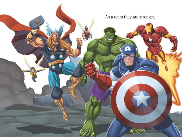These Are The Avengers (World of Reading Series: Level 1)