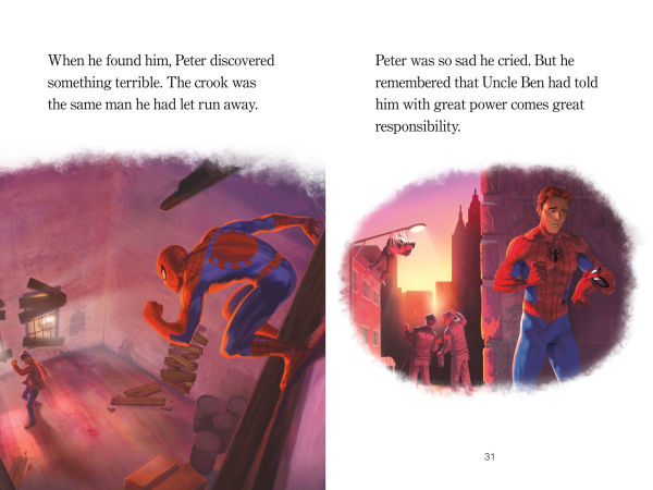 The Story of Spider-Man (World of Reading Series: Level 2)