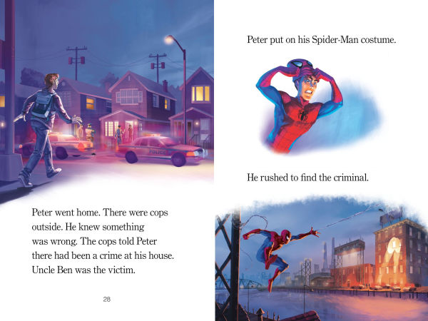 The Story of Spider-Man (World of Reading Series: Level 2)