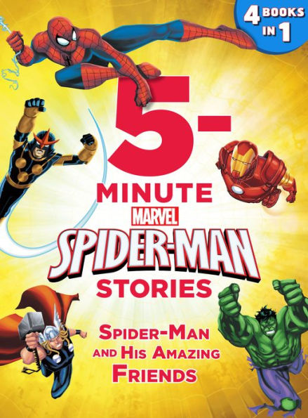 5-Minute Spider-Man Stories (4 books in 1)