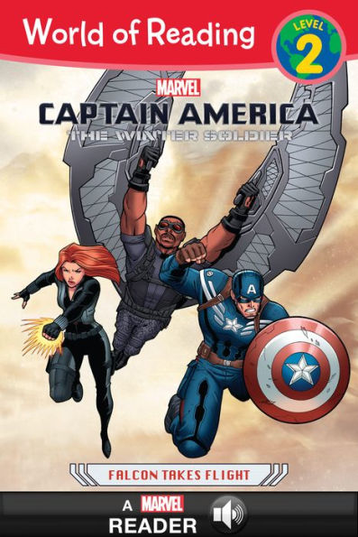 World of Reading Captain America: The Winter Soldier: Falcon Takes Flight (Level 2)
