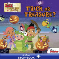 Title: Jake and the Never Land Pirates: Trick or Treasure?: A Disney Read-Along, Author: Disney Books