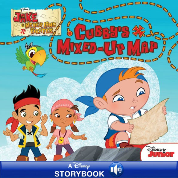 Jake and the Never Land Pirates: Cubby's Mixed-Up Map: A Disney Read Along