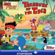 Title: Jake and the Never Land Pirates: Treasure of the Tides: A Disney Storybook with Audio, Author: Melinda LaRose