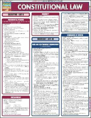 Constitutional Law by BarCharts, Inc. |, Chart | Barnes & Noble®