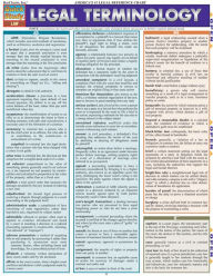 Title: Legal Terminology, Author: BarCharts