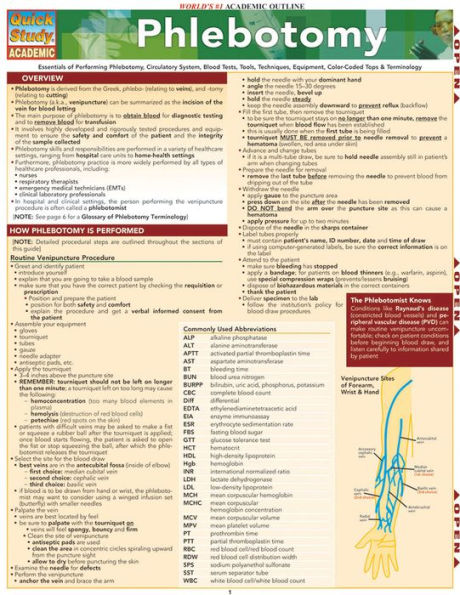 Phlebotomy