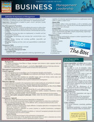 Title: Business: Management Leadership: QuickStudy Laminated Reference Guide, Author: Sandra Schrouder