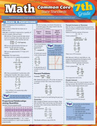 Title: Math Common Core 7th Grade: QuickStudy Laminated Reference Guide, Author: Ken Yablonsky