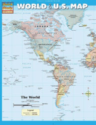 Title: World & U.S. Map: a QuickStudy Laminated Refefence Tool, Author: BarCharts Publishing