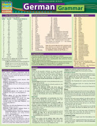 Title: German Grammar: QuickStudy Laminated Reference Guide, Author: BarCharts Publishing