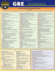 Title: GRE Vocabulary: a QuickStudy Laminated Reference Guide, Author: April Michelle Davis MPS