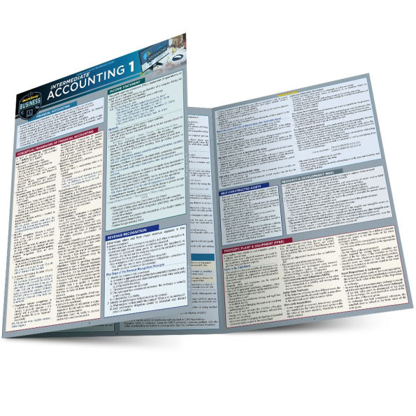 Intermediate Accounting 1: a QuickStudy Laminated Reference Guide
