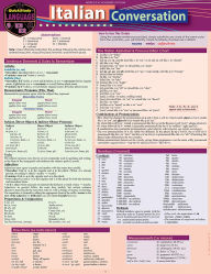Title: Italian Conversation: a QuickStudy Laminated Language Reference Guide, Author: Sally-Ann DelVino MA