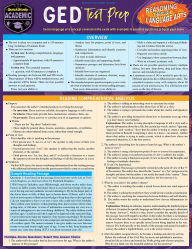 Title: GED Test Prep - Reasoning Through Language Arts: a QuickStudy Laminated Reference Guide, Author: Rachel Berg Scherer MA