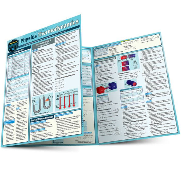 Physics - Thermodynamics: a QuickStudy Laminated Reference Guide