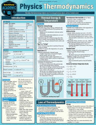 Title: Physics - Thermodynamics: a QuickStudy Laminated Reference Guide, Author: Brett Kraabel