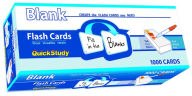 Title: Blank Flash Cards - 1000 cards: a Quickstudy Reference Tool, Author: BarCharts