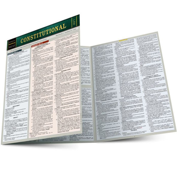 Constitutional Law: a QuickStudy Laminated Reference Guide