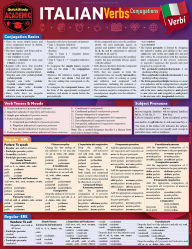 Title: Italian Verbs - Conjugations: a QuickStudy Laminated Reference Guide, Author: Sally-Ann DelVino MA