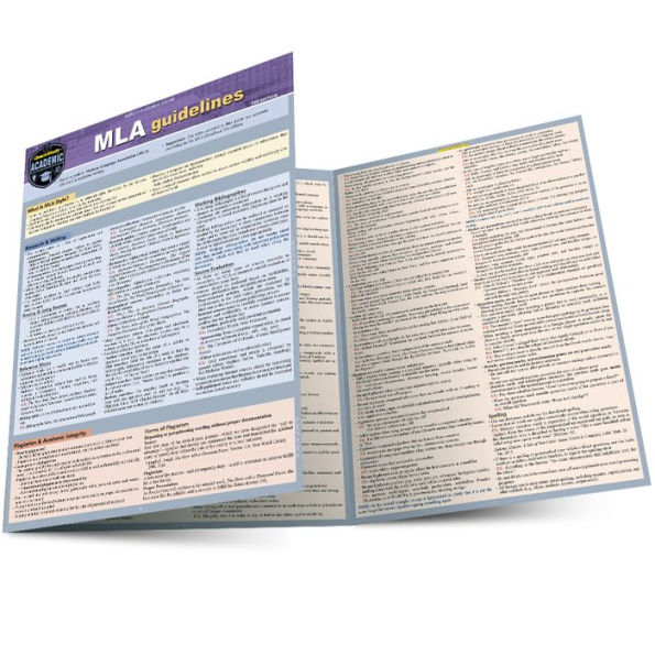 MLA Guidelines - 9th Edition: a QuickStudy Laminated Style Reference Guide