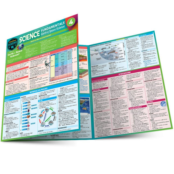 Science Fundamentals 4 - Earth & Space: QuickStudy Laminated Reference & Study Guide