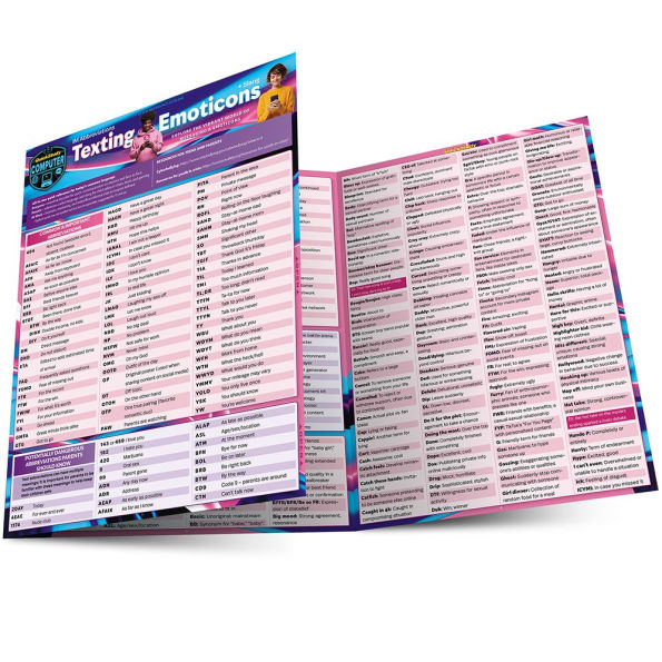 IM Abbreviations, Texting & Emoticons + Slang: a QuickStudy Laminated Reference Guide