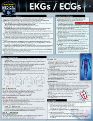 Title: EKGs / ECGs: a QuickStudy Laminated Reference Guide, Author: Lisa Farach