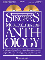 Title: Singer's Musical Theatre Anthology - Volume 4: Soprano Accompaniment CDs, Author: Hal Leonard Corp.