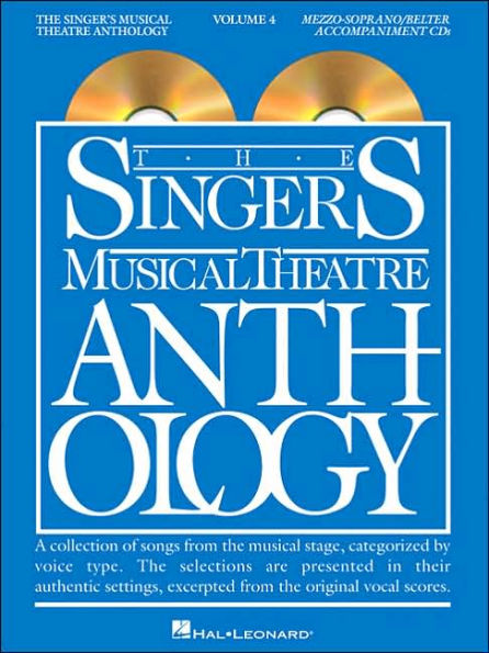 Singer's Musical Theatre Anthology - Volume 4: Mezzo-Soprano/Belter Accompaniment CDs