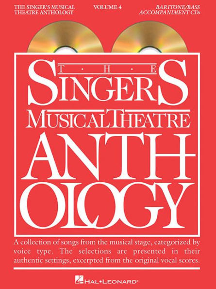 Singer's Musical Theatre Anthology - Volume 4: Baritone/Bass Accompaniment CDs