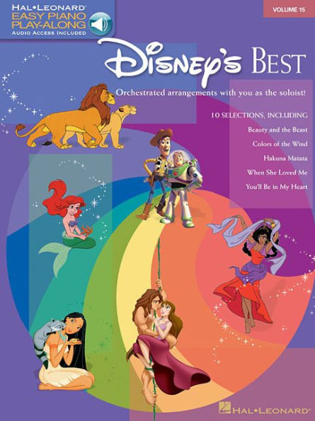 Disney's Best - Easy Piano CD Play-Along, Volume 15