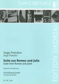 Title: Suite from Romeo and Juliet: Woodwind Quintet Score and Parts, Author: Sergei Prokofiev