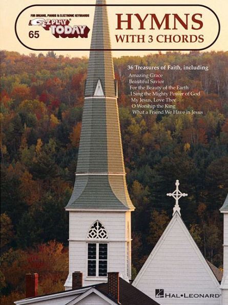 Hymns with 3 Chords for Organs, Pianos, and Electronic Keyboards, #65