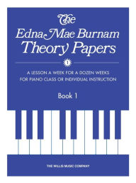 Title: Theory Papers - Set 1: Early Elementary Level, Author: Edna Mae Burnam