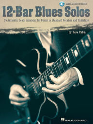 Title: 12-Bar Blues Solos Book/Online Audio, Author: Dave Rubin