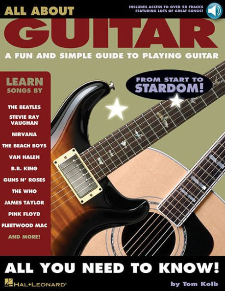 All About Guitar - A Fun and Simple Guide to Playing Guitar Book/Online Audio