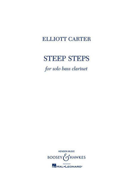 Steep Steps: for Bass Clarinet