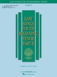 Title: Easy Songs for the Beginning Tenor - Part II - Book/Online Audio, Author: Hal Leonard Corp.