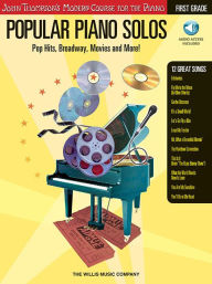 Title: Popular Piano Solos - First Grade: Pop Hits, Broadway, Movies and More!, Author: Hal Leonard Corp.