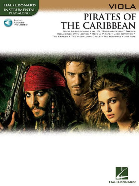 Pirates of the Caribbean - Instrumental Play-Along for Viola Book/Online Audio