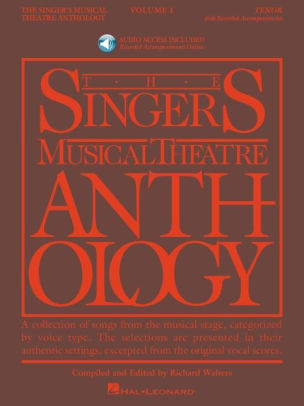 Singers Musical Theatre Anthology Volume 1 Tenor Bookonline Audio Packother Format - 