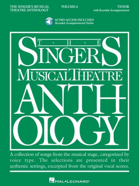Singer's Musical Theatre Anthology: Tenor, Volume 4 Book/Online Audio