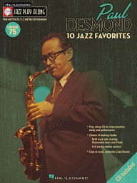 Title: Paul Desmond: Jazz Play-Along Volume 75, Author: Paul Desmond