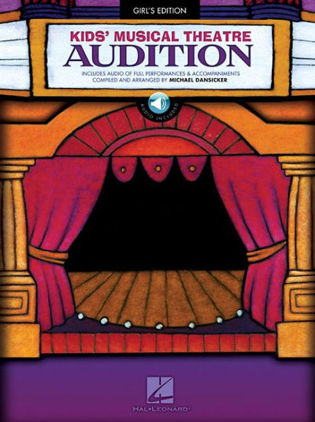 Kids' Musical Theatre Audition - Girls Edition Book/Online Audio